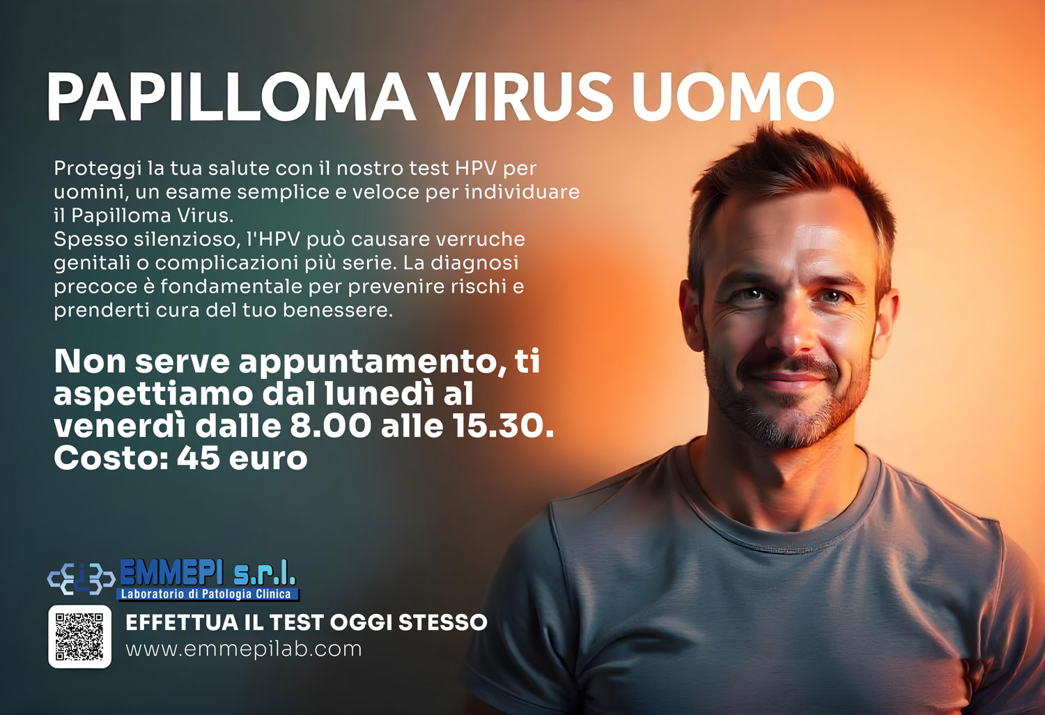 papilloma virus uomo test